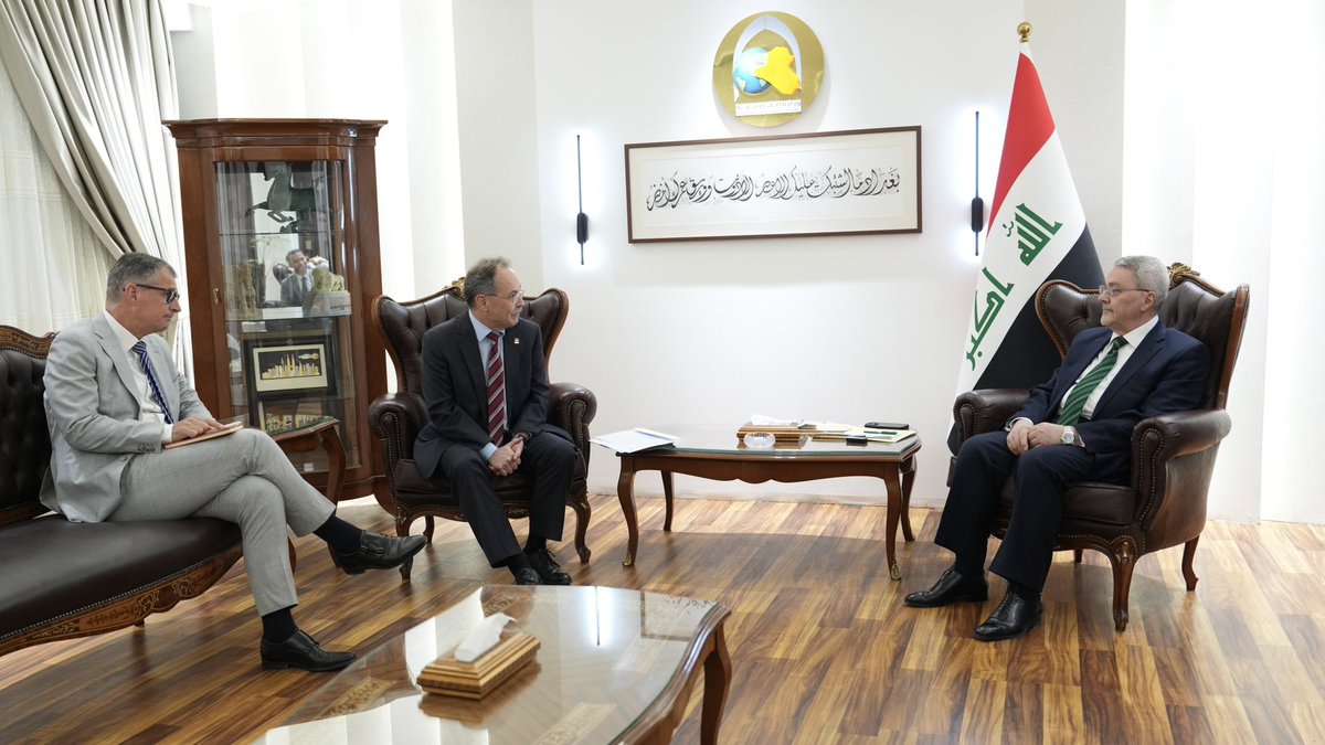 وكيل وزارة الخارجية يستقبل سفير سويسرا والقائم بالأعمال المؤقت لمملكة هولندا لدى العراق – وزارة الخارجية العراقية mofa.gov.iq/2025/58192/