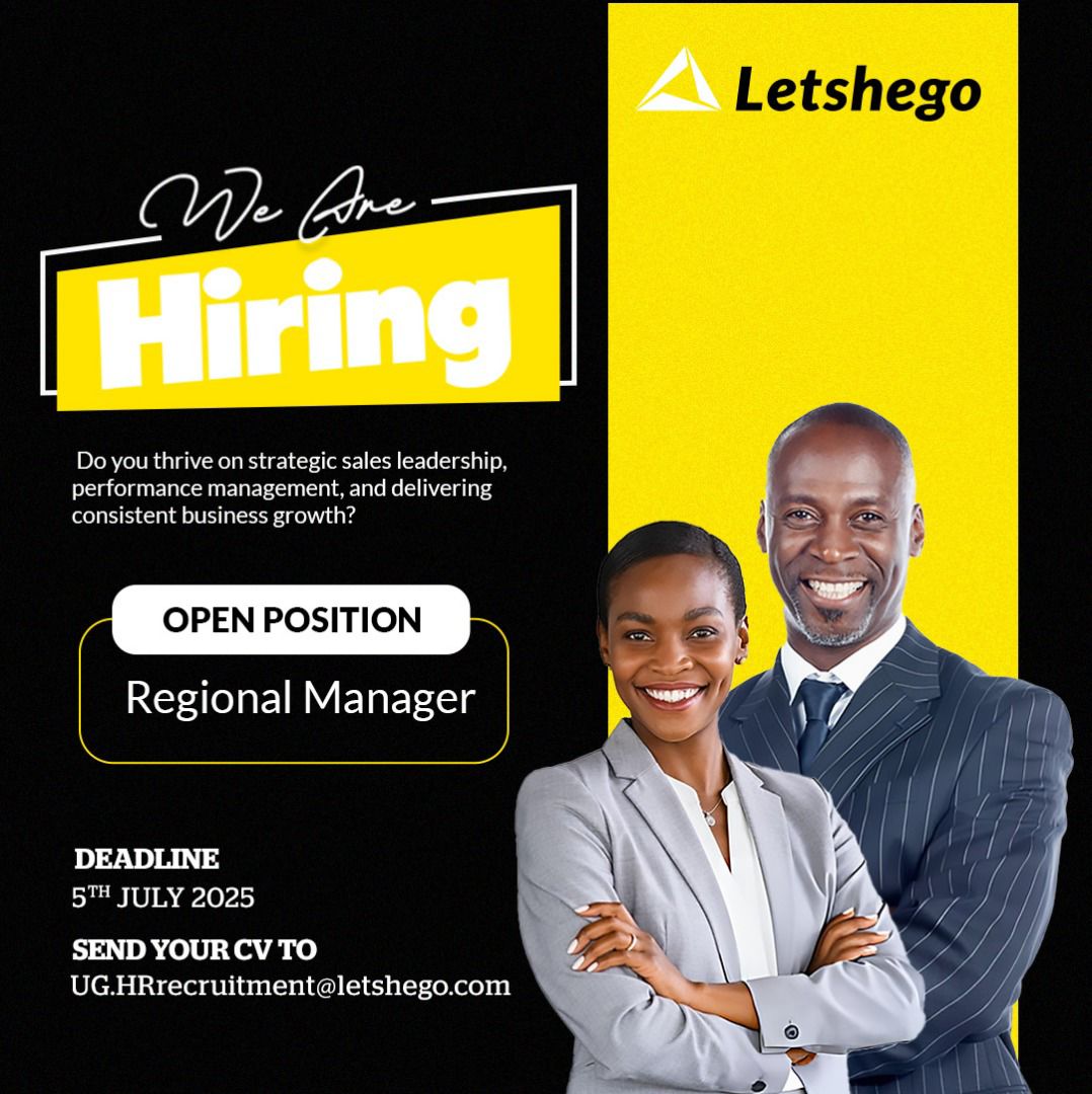 We are on the lookout for a #results-driven Regional Manager to lead #branch operations, #inspire teams, and deliver growth across our network. 

If you’re ready to make bold moves and drive real impact, this is your moment.

Deadline: 5th July 2025
Apply or refer someone TODAY.