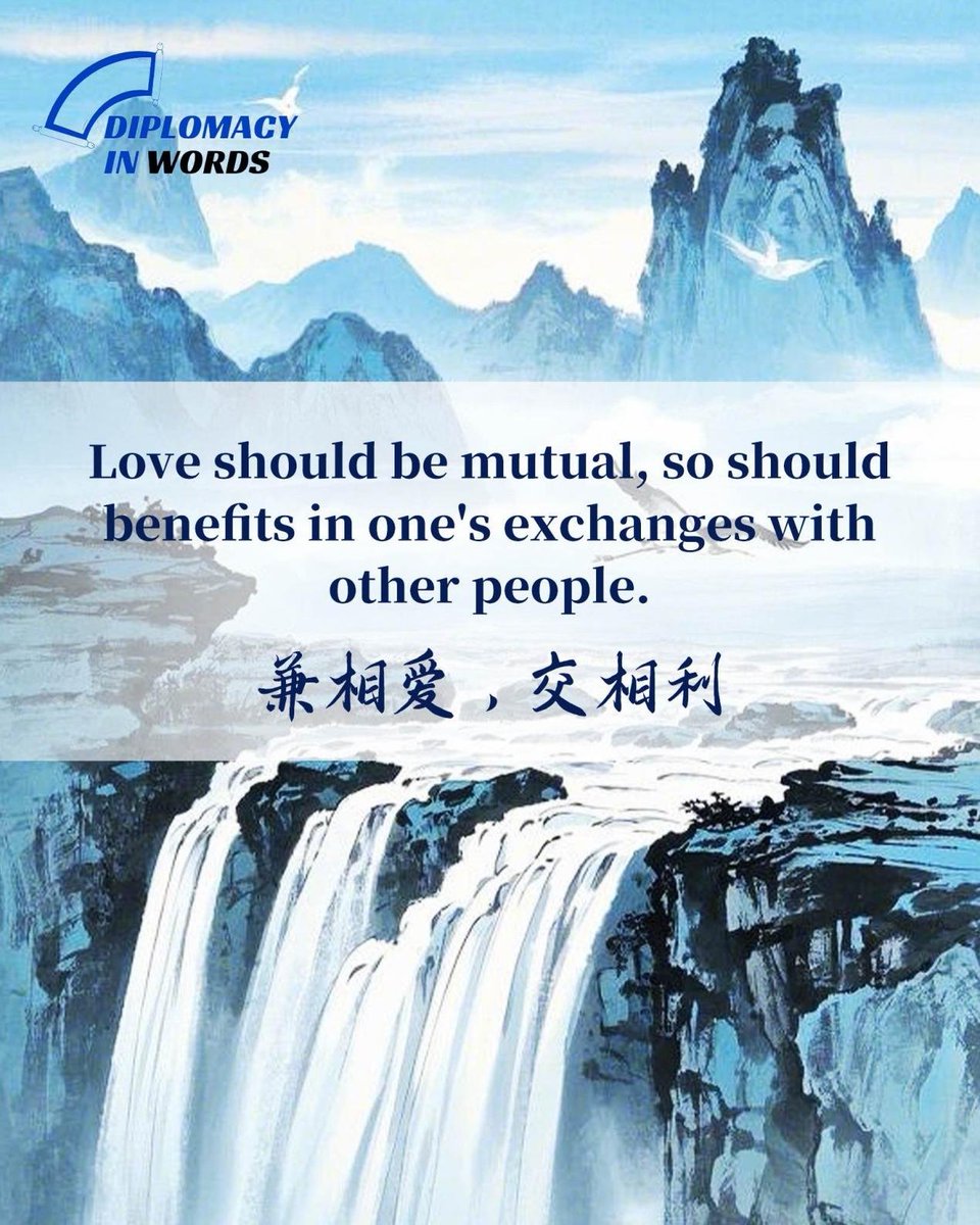 China_says's tweet photo. President Xi quoted this classical Chinese saying in his keynote speech during the second China-Central Asia Summit on June 17, 2025: https://t.co/Y3GcZyHjPw #DiplomacyInWords https://t.co/dscHV3d6XD