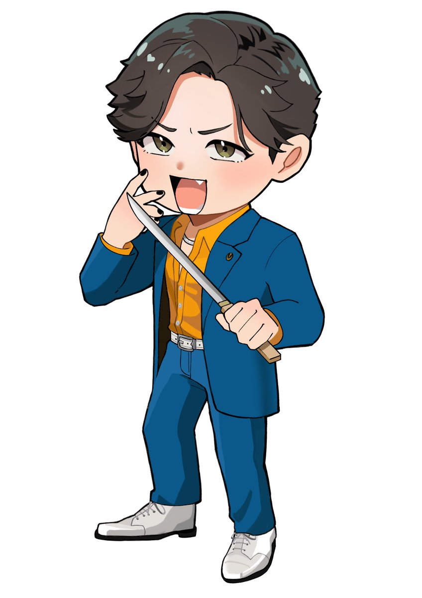 Misogiaka's tweet image. 服の柄を入れていくよ