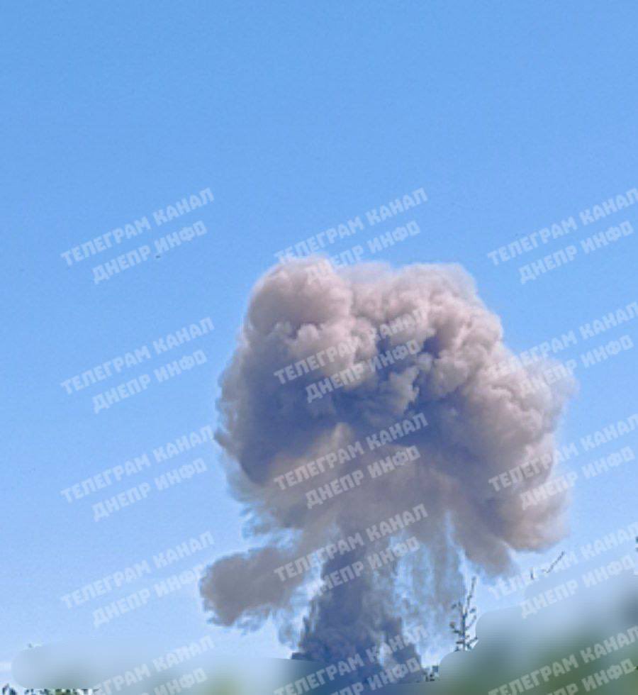 Russia just attacked Dnipro with ballistic missiles! The terror continues.