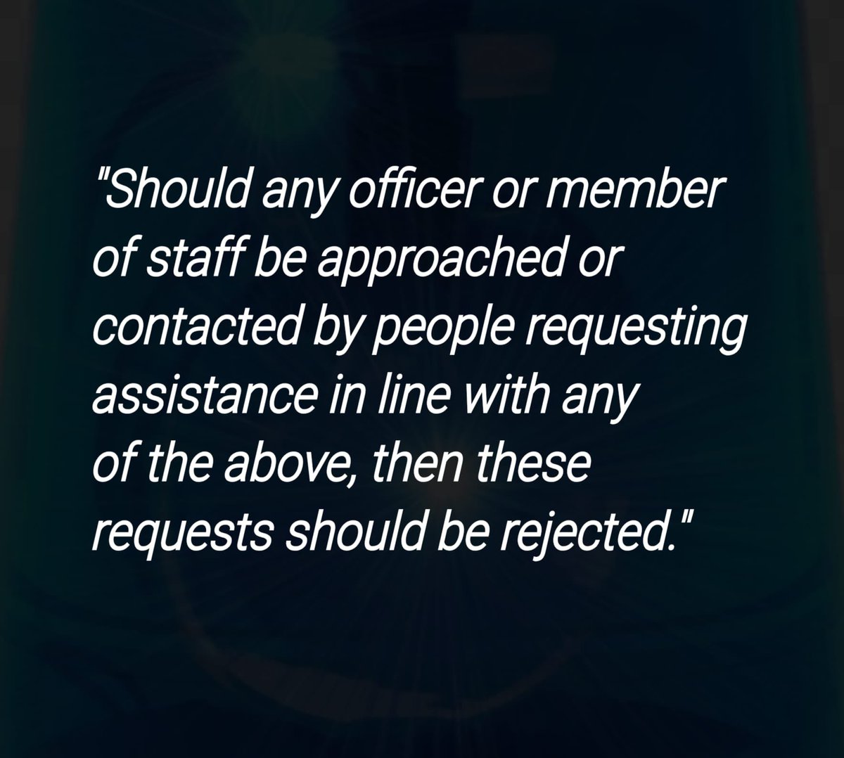 🚨 🔥🚨BREAKING NEWS!

An FOI request now PROVES the police were ordered to NOT TAKE REPORTS FROM THE PUBLIC about covid! 

This directive was ordered by Assistant Chief Constable, Alan Speirs to all Police Scotland forces in January 2022! 

They STOPPED US from being able to