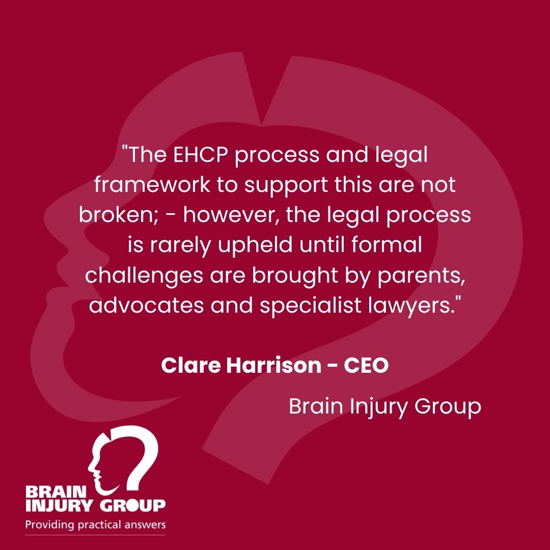 📢 The new SEND Review could reshape EHCPs and impact children with brain injuries. Read our Clinical Advisor Emma Trudgill's take on what this means for families. Let’s protect vital support. #ProtectEHCPs #SENDReview #BrainInjuryGroup
🔗 braininjurygroup.co.uk/stories/logan-…
