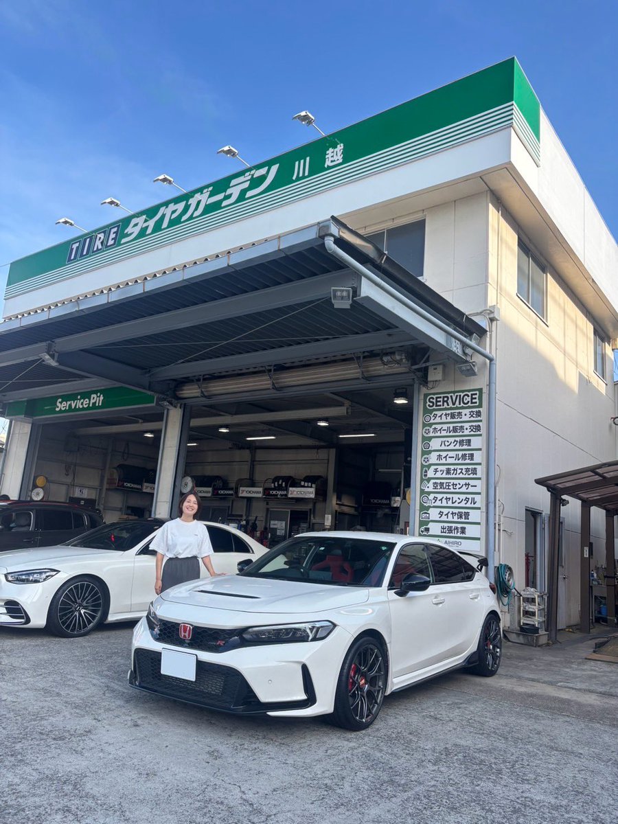アル太郎がスローパンクチャーを起こしていたので、急遽タイヤを交換しました！🛞悩みましたが、タイヤは大事なので今回もパイロットスポーツ4Sに。お金が…😭💸笑
交換してくださったタイヤガーデン川越さんは親子3世代続いているお店だそう😳とても丁寧に対応してくださりありがとうございました☺️✨