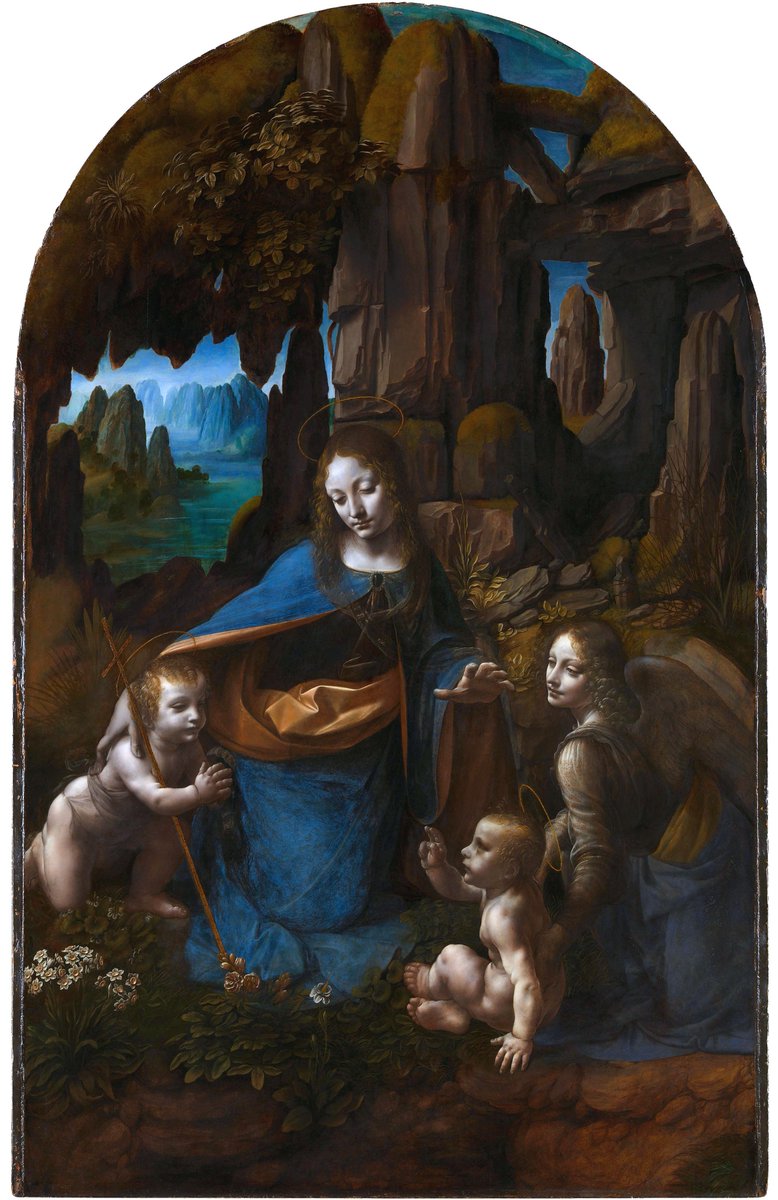 plalanda_II's tweet image. Hoy es un día extraordinario en que, tras las ancestrales hogueras nocturnas, celebramos a San Juan Bautista. Y en su honor, yo quiero recordarle como muy niño, con Jesús, envuelto en un marco bellísimo expresado por Leonardo...
Felicidades para quienes llevan su nombre.
