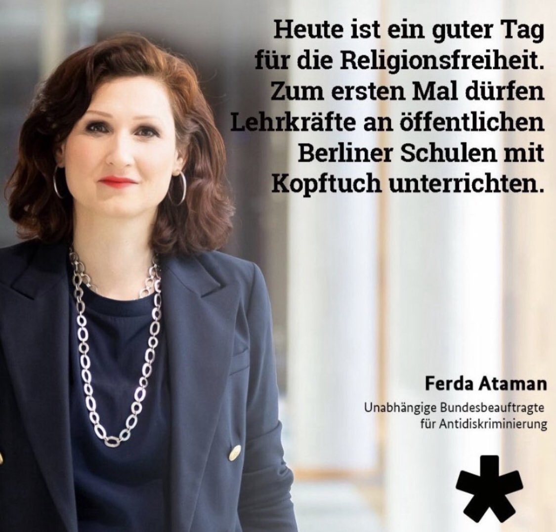 Unter Atatürk wurde das Kopftuch als unvereinbar mit dem Ideal einer modernen, säkularen Türkei weitgehend aus dem öffentlichen Raum verdrängt – witzig, wie das jetzt ausgerechnet unter westlichen Vorzeichen von buchmessigen Heul-Migras und ihren Kartoffel Allies abgeräumt wird.