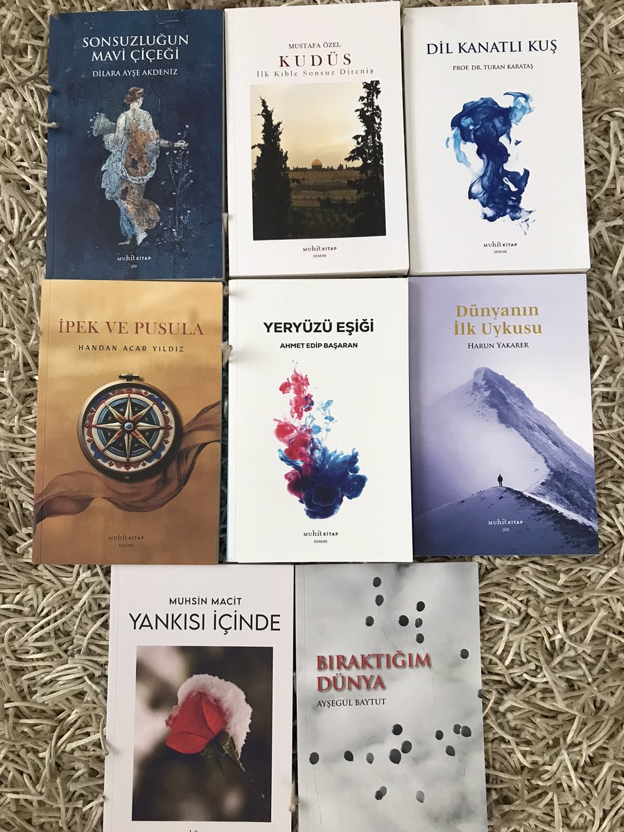 Muhit Kitap’tan yeniler… Hayırlara vesile olsun. Teşekkür ederim <a href="/muhitkitap/">Muhit Kitap</a>