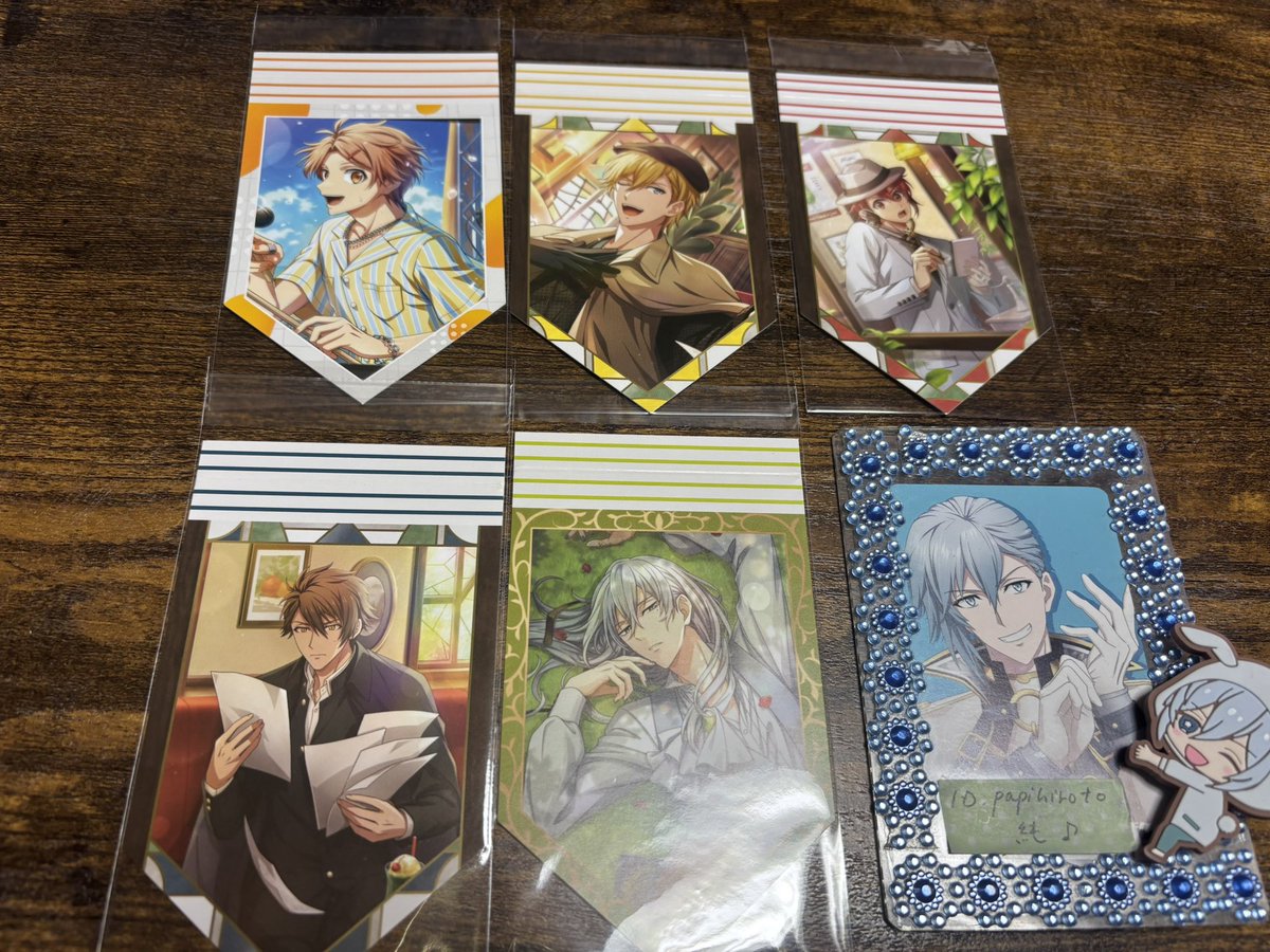 アイナナ
アイドリッシュセブン
ガーランド
特典
譲 三月 ナギ 陸 龍之介 千
求 環
〇郵送希望です。
検索からでもお気軽にお声がけ下さい。