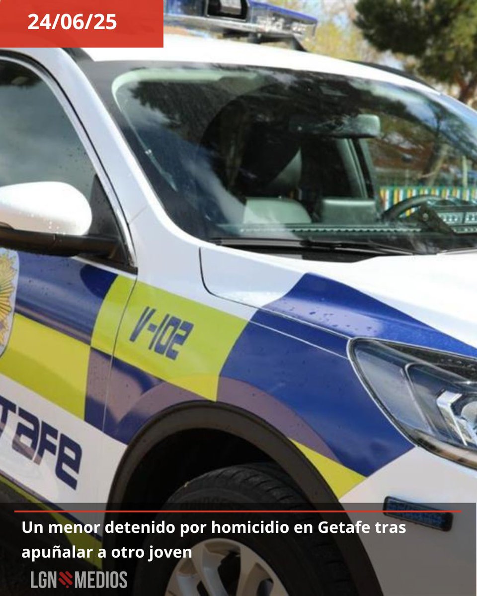 🚨 Menor detenido por homicidio en Getafe tras matar a cuchilladas a un joven vinculado a la MS-13. El sospechoso, de los Trinitarios, fue hallado oculto en Aranjuez.

Leer Noticia 👉 lgnmedios.com/menor-detenido…

#Getafe #Homicidio #MS13 #Trinitarios #Sucesos