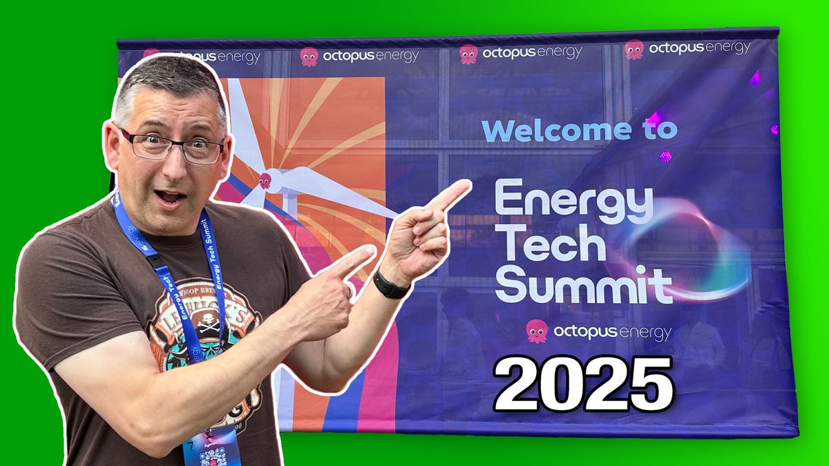 Speak to the Geek (@speak2thegeek) on Twitter photo My vlog of the <a href="/OctopusEnergy/">Octopus Energy</a> Energy Tech Summit 2025 will be published on YouTube this Saturday, 28th. Make sure you're subscribed to the channel so as you don't miss the notification :) youtube.com/SpeakToTheGeek… #EnergyTechSummit My vlog of the <a href="/OctopusEnergy/">Octopus Energy</a> Energy Tech Summit 2025 will be published on YouTube this Saturday, 28th. Make sure you're subscribed to the channel so as you don't miss the notification :) youtube.com/SpeakToTheGeek… #EnergyTechSummit