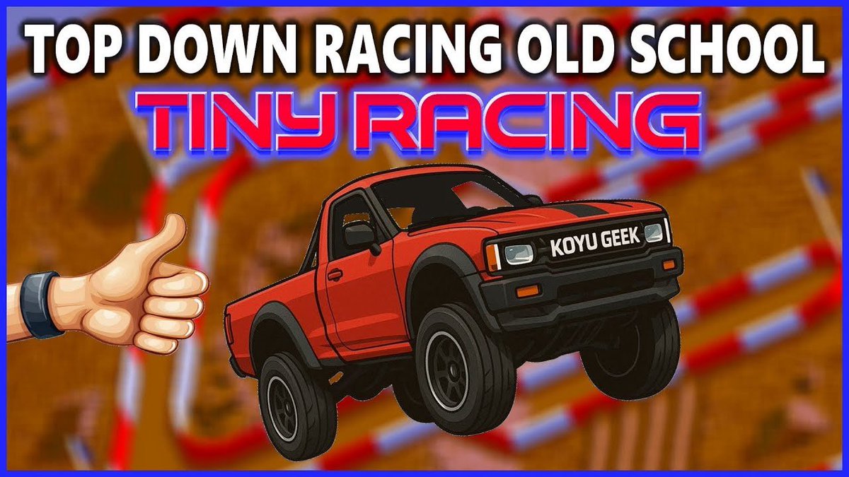 KoyuGeek's tweet image. Nouvelle miniature pour ma vidéo sur Tiny Racing, je trouve qu’elle correspond mieux à ce jeu au style #RETROGAMING 

🔴➡️ youtu.be/0inoUjB_fZI

✅N’hésitez as à RT pour le soutien🙏

Passez une belle journée👍
#amiga500 #indiegame #racing #jeuxvideo #nes #snes