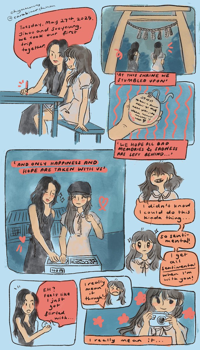 chuuves nation…who is up!!! 
a comic based on their trip to obihiro 
#chyuuuvesart