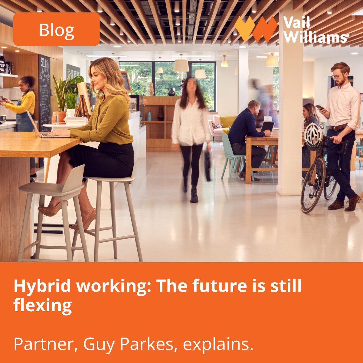 💡Blog: Hybrid working: The future is still flexing

Working from home a dying trend? If headlines are anything to go by, you’d think so. But partner, Guy Parkes, is more optimistic for hybrid working. 

Find out why here ⬇️

vailwilliams.com/hybrid-working…

#HybridWorking #OfficeTrends