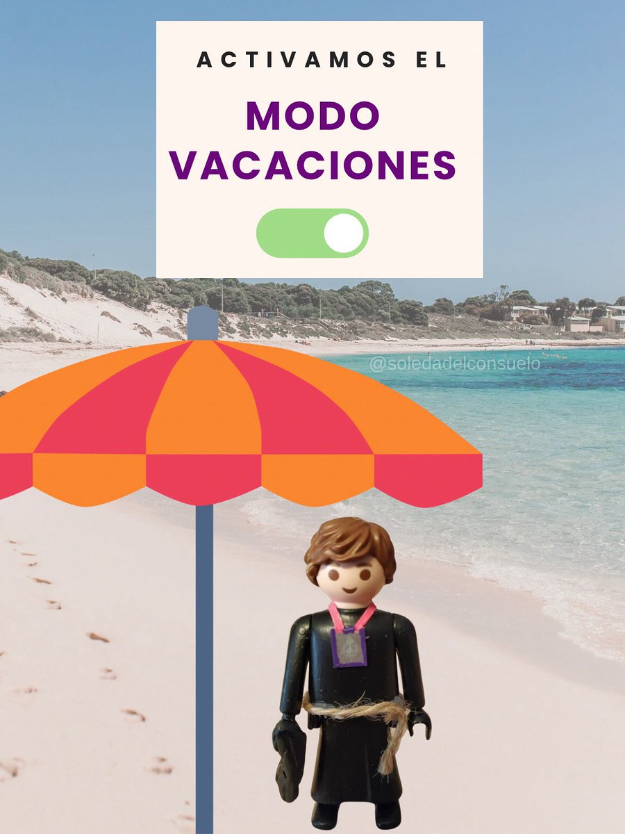 ¡Activamos el modo vacaciones! 🏖️

Volveremos tras el verano, inaugurando el “nuevo curso” cofrade con nuestra eucaristía del 4 de septiembre. 

¡Feliz verano a todos! 🖤💜