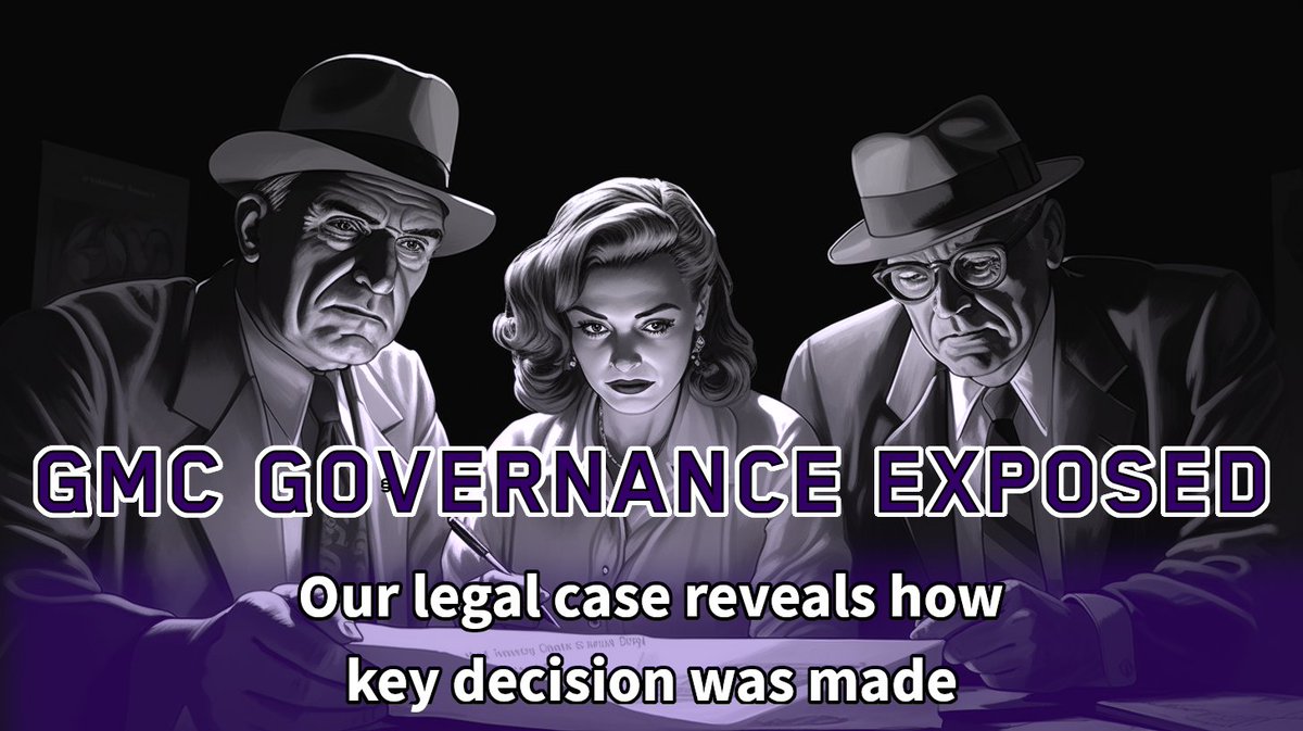 AnaesUnited's tweet image. We gained a key insight into GMC decision-making. What does it say about their independence?
anaesthetistsunited.com/gmc-governance…