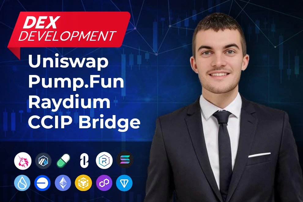 ruposhamin's tweet photo. Are you looking for uniswap, cross chain bridge, tax token 2022, raydium, pump fun on any chains?
Look no further! 
Meet the Professional Blockchain Developer! 
Connect here! https://t.co/n8L0V0njxk

#DEX #uniswap #pumpfun #blockchaindeveloper #taxtoken #smartcontract #crypto https://t.co/bE9cy0zBH8