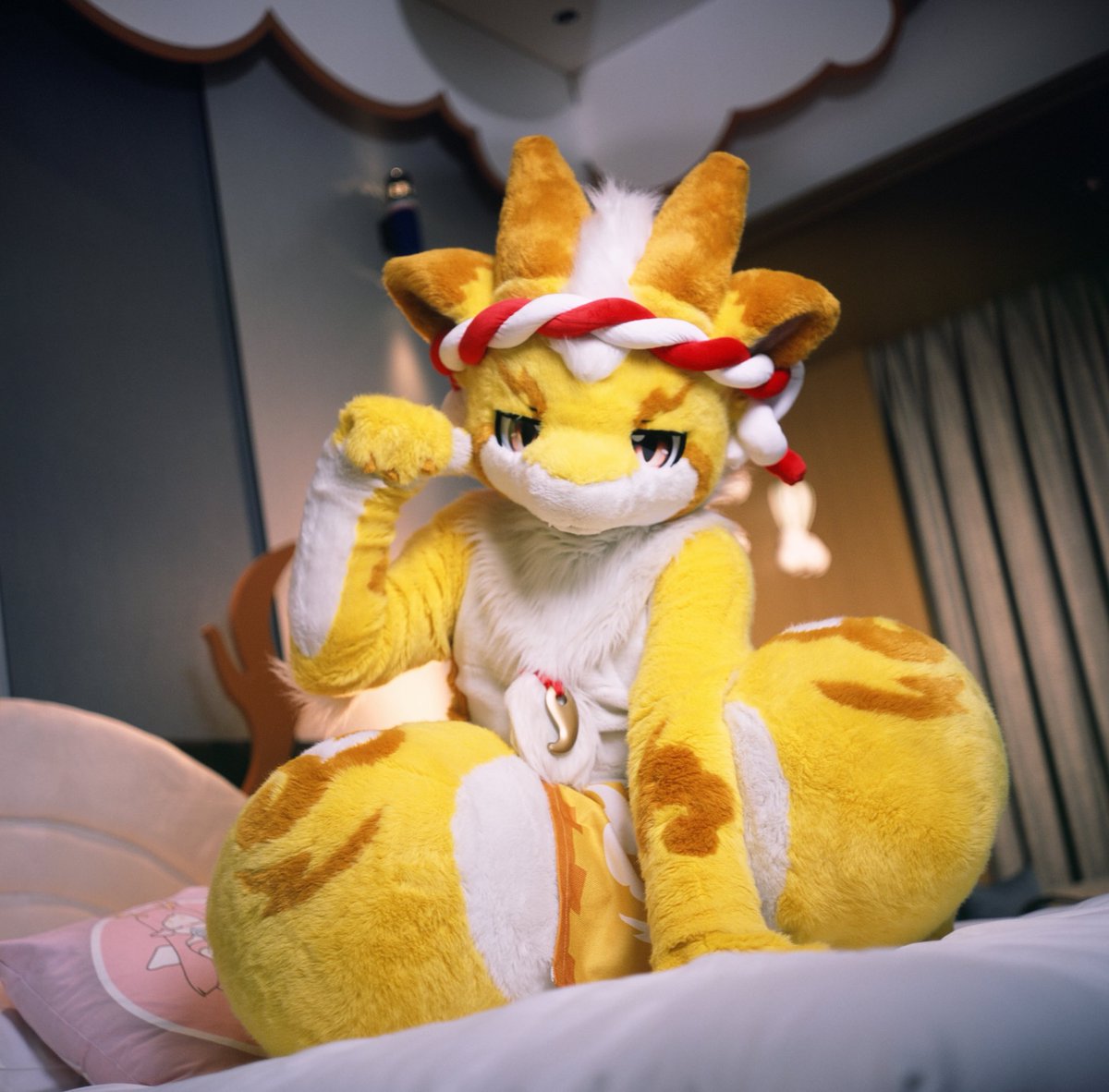 分享一组大黄龙的床照🥵

📷：<a href="/kimballfurry/">purple sweet potato</a>