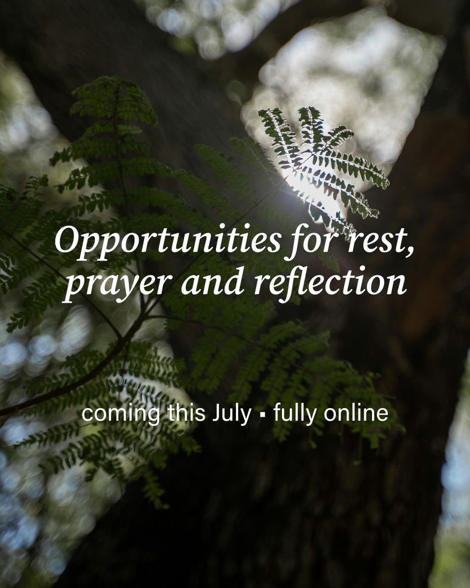 londonjesuit's tweet image. This summer, we’re offering online opportunities for rest, prayer and reflection, all from home 🏡
Gentle, guided, open to all.
🕊️ Stay tuned
#OnlineRetreat #GuidedPrayer #SpiritualityOnline #GuidedPrayer