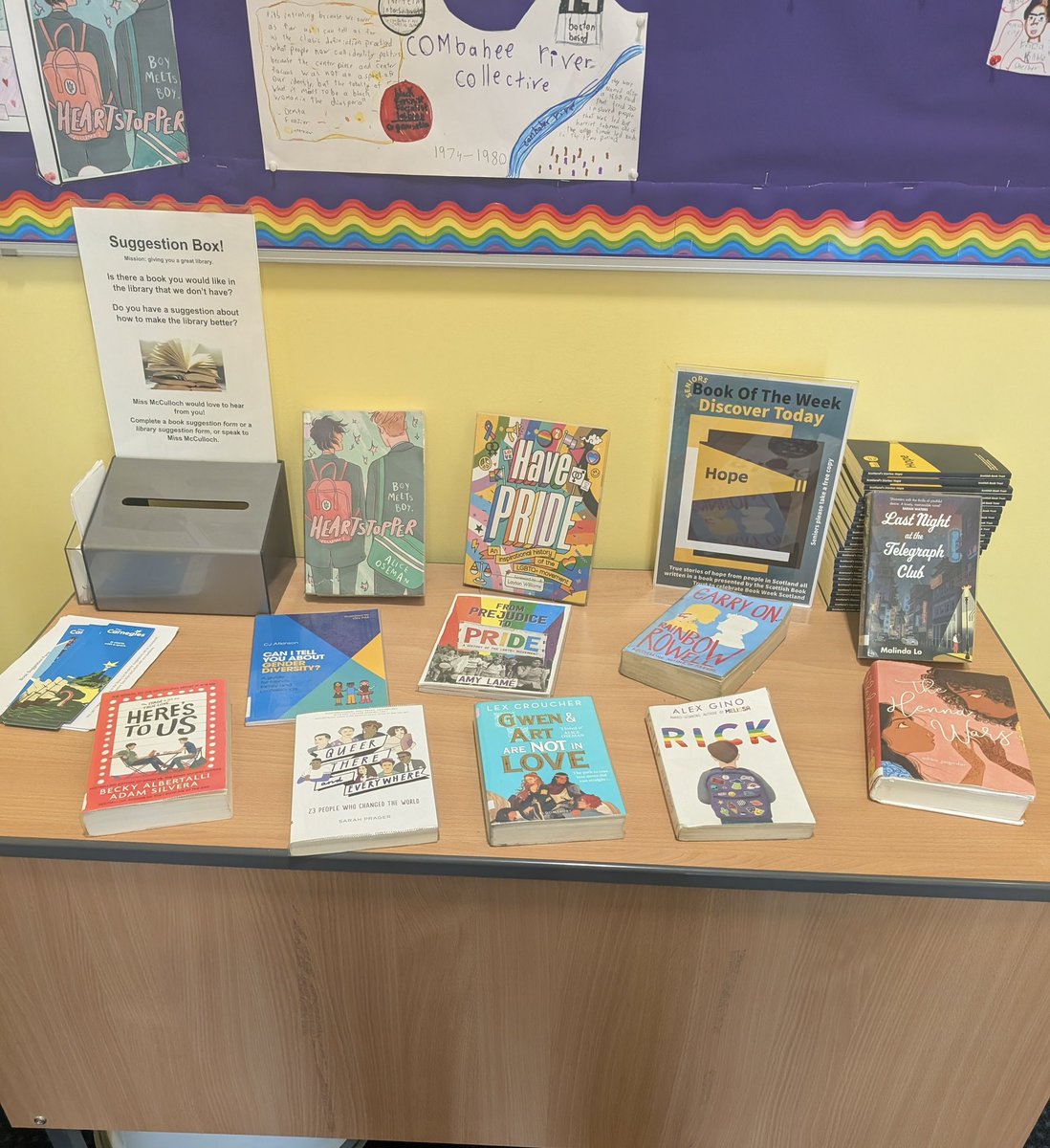 Bearsden Academy Library tweet media