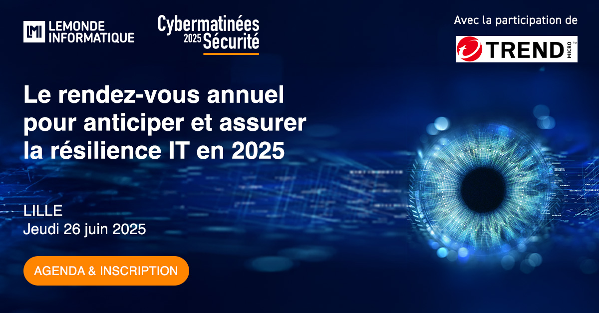 Trend Micro France (@trendmicrofr) on Twitter photo 📅26 Juin 📍Lille
📅3 juillet 📍Marseille
Plus que quelques jours avant les prochaines cybermatinées #Sécurité de <a href="/CIO_France/">CIO-Online.com</a> & <a href="/MondeInformatiq/">Le Monde Informatique</a> !
Ne manquez pas les interventions de nos experts <a href="/TrendMicroFR/">Trend Micro France</a> qui éclaireront les enjeux liés à l’#IA ⤵️
bit.ly/3Gcc0MW 📅26 Juin 📍Lille
📅3 juillet 📍Marseille
Plus que quelques jours avant les prochaines cybermatinées #Sécurité de <a href="/CIO_France/">CIO-Online.com</a> & <a href="/MondeInformatiq/">Le Monde Informatique</a> !
Ne manquez pas les interventions de nos experts <a href="/TrendMicroFR/">Trend Micro France</a> qui éclaireront les enjeux liés à l’#IA ⤵️
bit.ly/3Gcc0MW