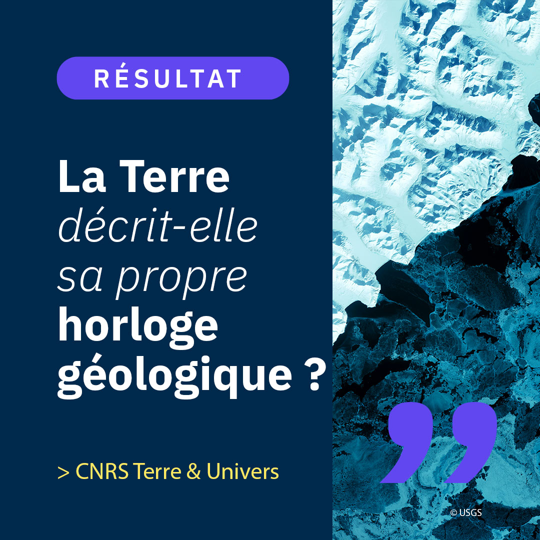 CNRS_INSU's tweet image. #RésultatScientifique
⏱️Et si la Terre avait son propre rythme ?
📄Des chercheurs identifient un cycle géologique étonnant : tous les 60 millions d’années, la planète connaît de grands bouleversements.
👉insu.cnrs.fr/fr/cnrsinfo/la…