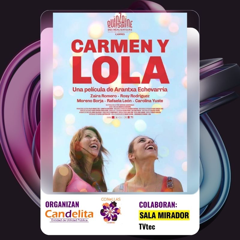 🔴 Proyección "Carmen y Lola"
👉 "Acción de sensibilización para la prevención de la discriminación y/o violencia lgtbifobica en la población, atendiendo especialmente a personas en situación de vulnerabilidad".
👉 Entrada gratuita : bit.ly/4lklBQD

📅 8 julio
⏰ 12 hs