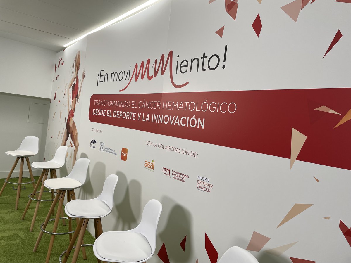 Hoy celebramos '¡En moviMMiento! Transformando el cáncer hematológico desde el deporte y la innovación', donde deporte e innovación se unen para mejorar la vida de personas con cánceres de la sangre como el mieloma múltiple. # EnMoviMMiento
🏃‍♀️Con <a href="/LigaF_oficial/">Liga F</a> y <a href="/sehh_es/">@sehh_es</a>