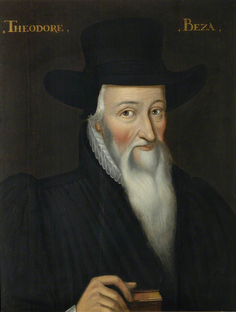 The French theologian Theodore Beza was born #OTD in 1519. In 1581 he presented us with one of our greatest treasures, the so-called Codex Bezae: a copy of the New Testament in Greek &amp; Latin, written around the year 400 &amp; one of the earliest surviving Biblical manuscripts.