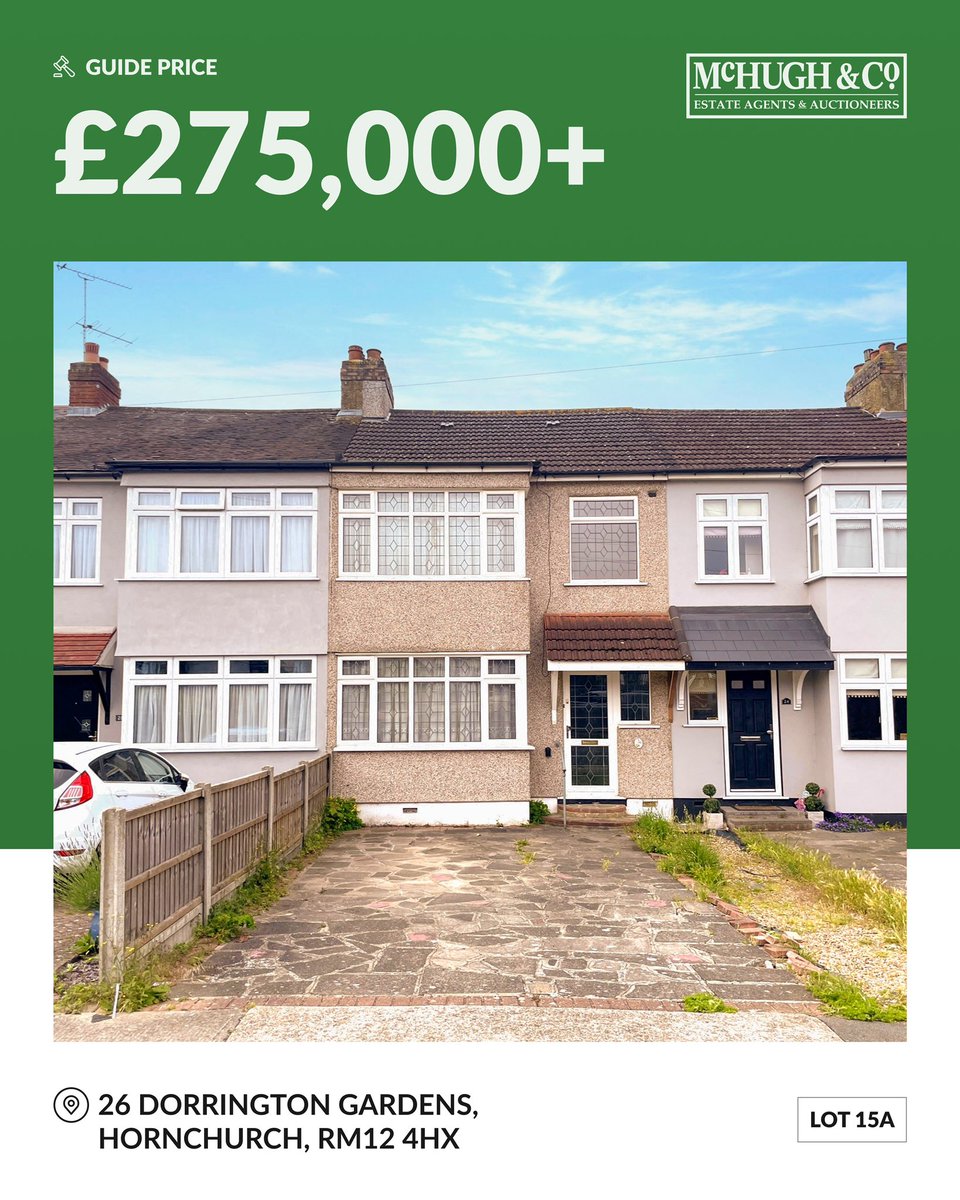 Our property catalogue has expanded with a selection of newly added late lots. Swipe through to discover these fresh opportunities and head to our website for full details.
📅 Auction Date: 1st July 2025
🔗 Visit: mchughandco.com for more information.