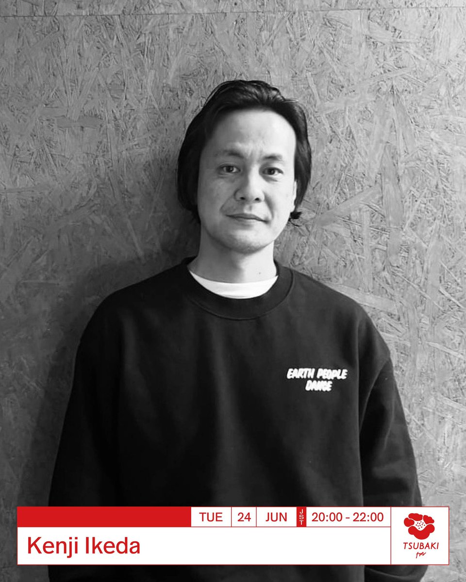 tsubakifm's tweet image. #tsubakifm Tuesday🌞Hosted by Ririko Nishikawa with guest Kenji Ikeda. Broadcasting from 20:00-22:00(JST) at @oiran_shibuya Tune in⏩ tsubakifm.com