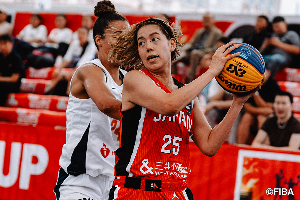 #AkatsukiJapan 3x3女子日本代表
🏆FIBA 3x3 ワールドカップ2025 #3x3WC
👇予選プール DAY1結果
🇯🇵日本 21-16 オランダ🇳🇱
（高橋芙由子12点、高橋未来4点、桂3点、宮下2点）
🇯🇵日本 21-12 チリ🇨🇱
（高橋芙由子7点、宮下5点、高橋未来5点、桂4点）

👇予選プールB順位
①日本（2勝）
②アメリカ（2勝）