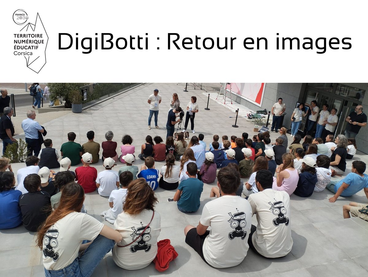 🤖 Retour en images sur les deux journées #DigiBotti à Porto-Vecchio &amp; Ajaccio de nos différents ateliers
🔗sites.ac-corse.fr/tne2a/2025/06/…
<a href="/accorse/">Académie de Corse</a> #TNE #TNECorse <a href="/Canope_2A/">Atelier Canopé Corse 2A</a> <a href="/Easytis/">Easytis</a>