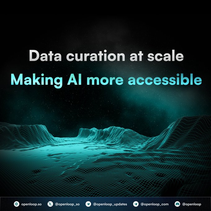 Rahulpanghall's tweet photo. Training AI = tons of clean, labeled, curated data.
@openloop_so scales this with decentralized humans + machines.
⚡ Crowdsourced data
💎 Community rewards
🧠 Smarter models
Accessible AI starts with accessible infrastructure.
#OpenLoop #AI #DataCuration #DePIN @IPNfdn $OPL https://t.co/xWIPQWdcou