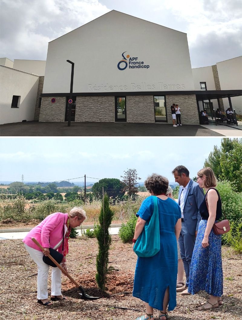 MEDICOOP France Occitanie : 
✂️ inauguration d'une nouvelle résidence

La semaine dernière, l'équipe de l'agence Occitanie était invitée à l'inauguration de la 𝗻𝗼𝘂𝘃𝗲𝗹𝗹𝗲 𝗿𝗲́𝘀𝗶𝗱𝗲𝗻𝗰𝗲 "𝗕𝗲𝗹𝗹𝗲𝘀 𝗧𝗲𝗿𝗿𝗲𝘀" du coopérateur APF France handicap à Béziers.