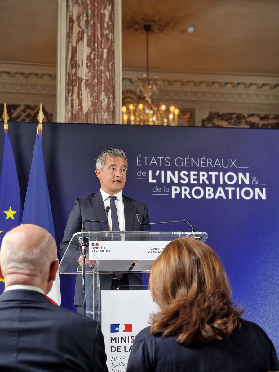 Julien Wattebled-Procureur St Brieuc (@procstbrieuc) on Twitter photo Lancement des Etats Généraux de la Probation #EGIP par <a href="/GDarmanin/">Gérald DARMANIN</a>. Redonner du sens à la peine en conciliant sanction et prévention de la récidive. L'ANEP (Association Nationale de l'Execution des Peines), que jepréside, prendra toute sa part aux travaux qui débutent. Lancement des Etats Généraux de la Probation #EGIP par <a href="/GDarmanin/">Gérald DARMANIN</a>. Redonner du sens à la peine en conciliant sanction et prévention de la récidive. L'ANEP (Association Nationale de l'Execution des Peines), que jepréside, prendra toute sa part aux travaux qui débutent.