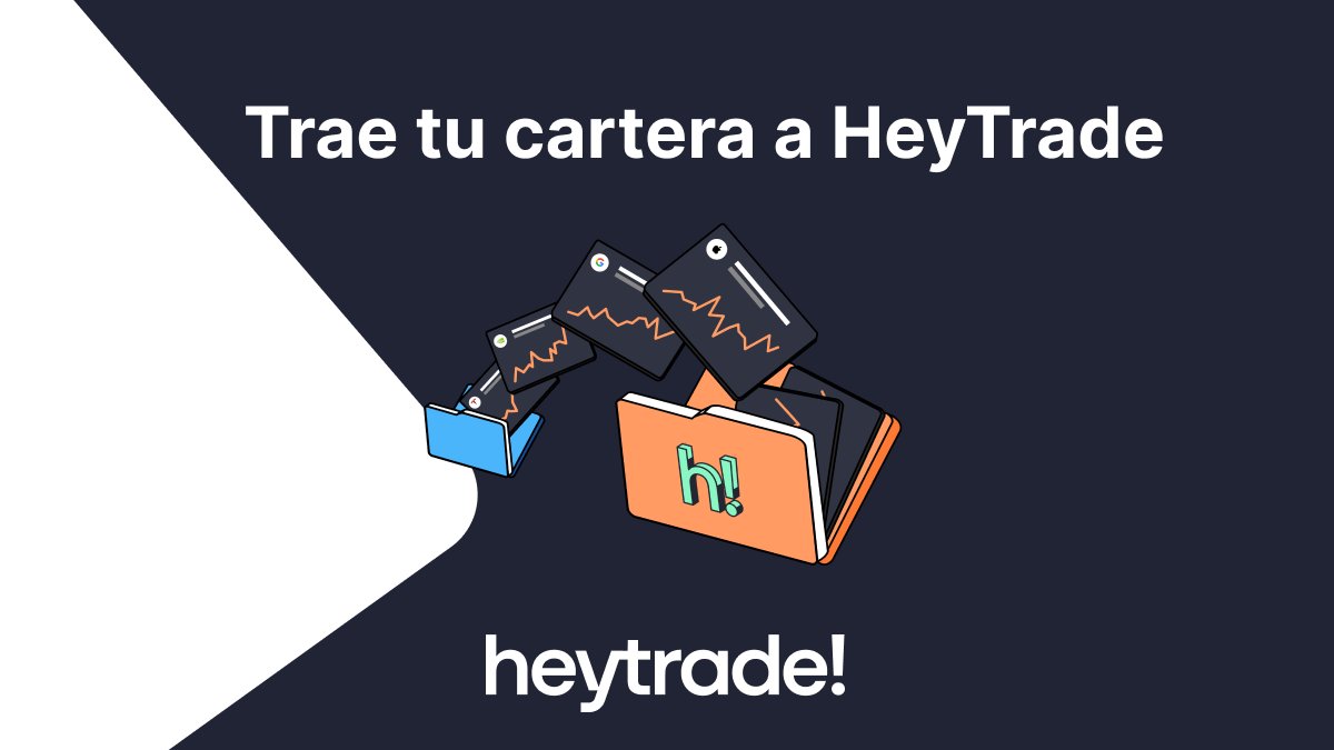 Tienes tu cartera en otra plataforma pero no tienes:
 
✅ Custodia local
✅ Tarifas asequibles
✅ Una app intuitiva
✅ Atención al cliente rápida. 

Traspasa tu cartera a HeyTrade ya, y disfruta de todas estas ventajas y más. 

¿Cómo iniciar el traspaso? 👉heytrade.com/es/traspaso-ca…