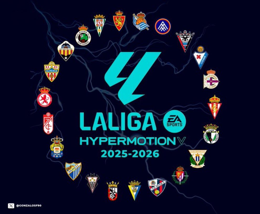 2025-26 sezonunda La Liga 2’de yer alacak 22 takım. Buradan da en güzel logo yorumlarınızı alırım.