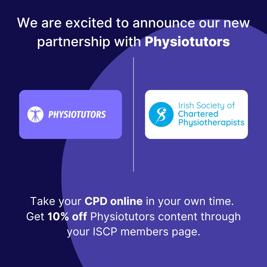 _ISCP_'s tweet image. New Member Benefit
We’re pleased to announce a new partnership with Physiotutors, the leading online education platform for physiotherapists worldwide.
As part of this collaboration, MISCPs can now access a 10% discount on Physiotutors courses and resources.
This is a great…
