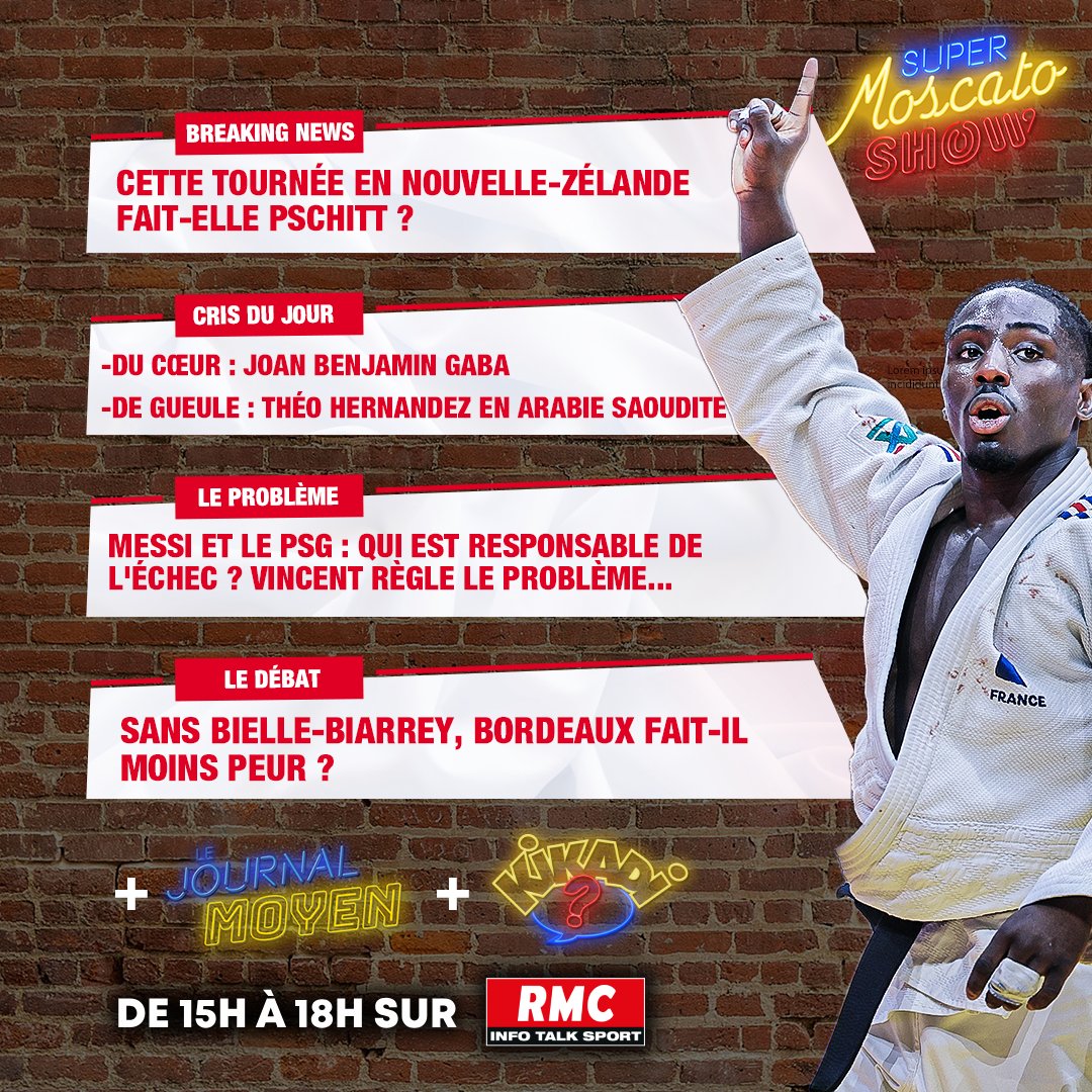 🔴 Le programme de ce mardi !

💪 Retrouvez Vincent et son équipe dès 15h en direct sur RMC.