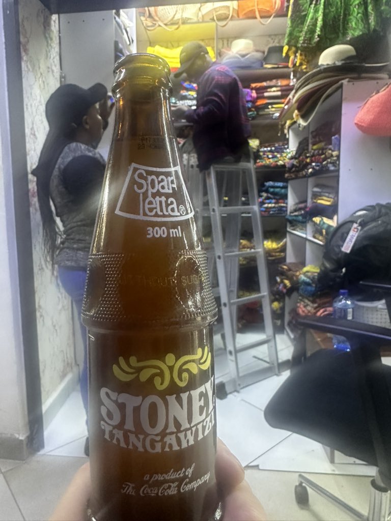 Thought of you <a href="/Pergggggg/">Pergggggg</a> as I’m drinking this Stoney! 🤣 🇰🇪