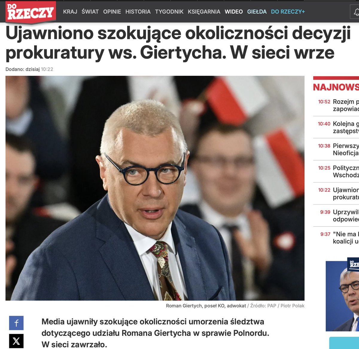 ExplicitePL's tweet photo. 🔴https://t.co/qfPcVEgMLc ujawnia kulisy ukrywanego uzasadnienia umorzenia sprawy Giertycha. Prokuratura Bodnara zamknęła temat nie dlatego, że brakowało faktów (bo były), ale bo uznała, że Roman Giertych „nie miał świadomej, sprawczej roli”. Serio? GIIF wyśledził: 164 tys. euro dla żony Romana, spółki-słupy jego ochroniarza „Foki” w 13-metrowym pokoju, obrót wierzytelnościami za 70 mln zł. Wszystko pachnie praniem pieniędzy. Skandal się pogłębia... https://t.co/6afB6C3OLt