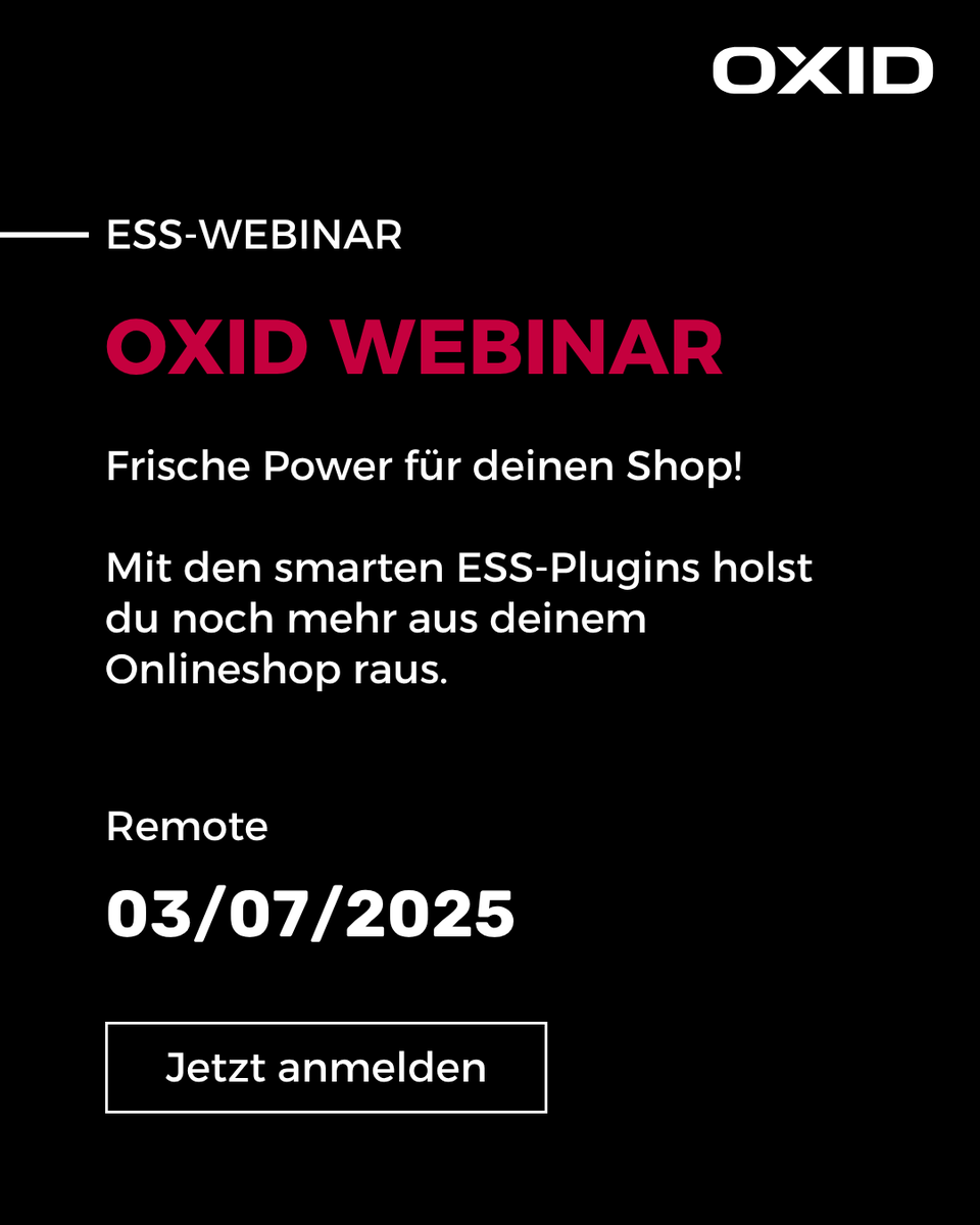 OXID eSales AG tweet media