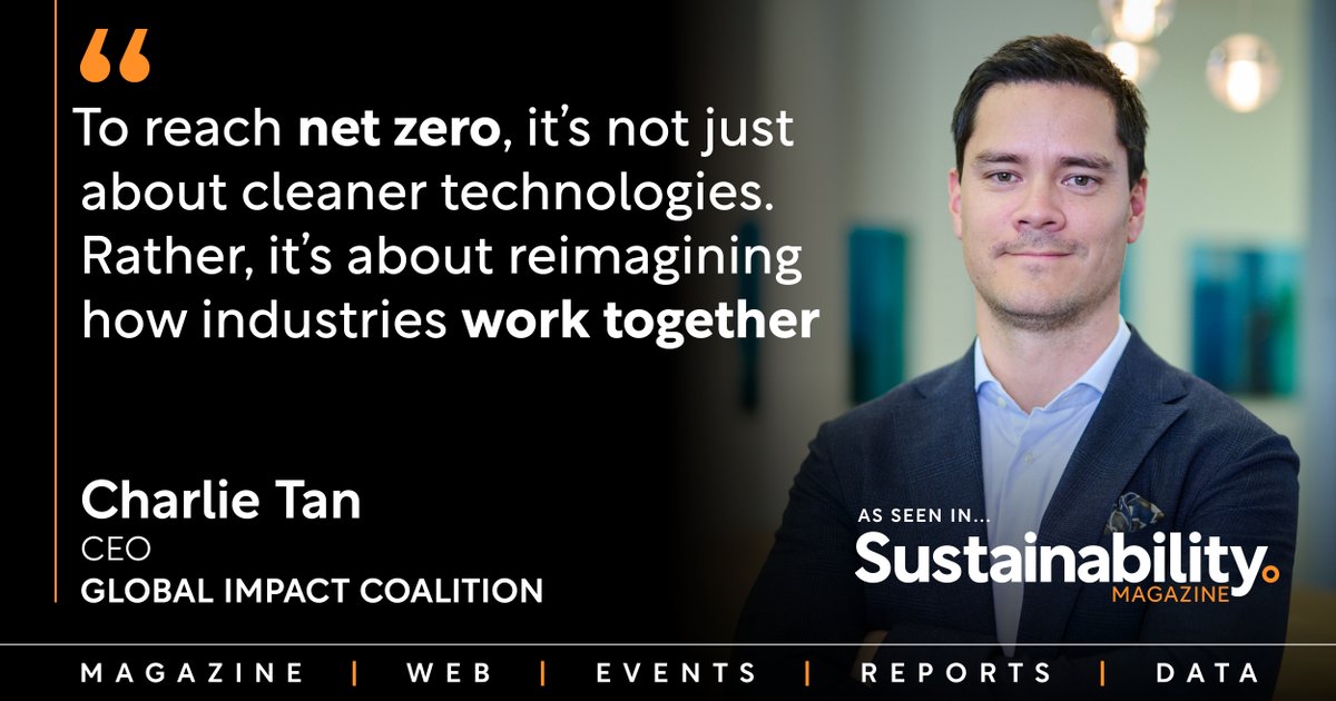 “The sustainable transformation of the chemical industry requires collective action.” Charlie Tan, CEO Global impact coalition 

Discover more: sustainabilitymag.com/brochure/globa…

#SustainabilityLeadership #CircularEconomy