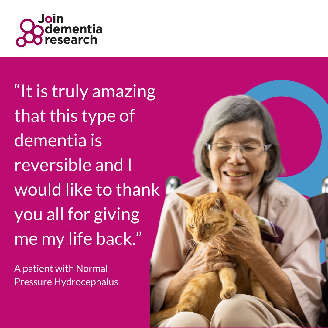 beatdementia's tweet image. An @NIHRresearch-led project has addressed the challenges of diagnosing and treating a reversible type of dementia called Normal Pressure Hydrocephalus (NPH).
Read more about how the work has benefitted both patients and the NHS: nihr.ac.uk/story/treating…