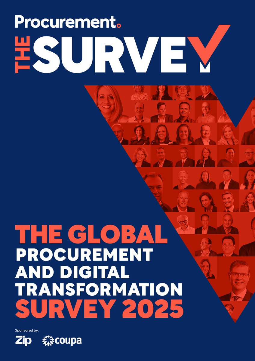 600+ CPOs reveal how procurement is becoming a strategic powerhouse.

AI. ESG. Innovation. Board-level impact.

Read the Procurement Survey 2025: procurementmag.com/magazine/the-p…

Explore the write-up: procurementmag.com/news/procureme…

 #Procurement #CPO #TheSurvey2025 <a href="/theziphq/">Zip</a> <a href="/Coupa/">Coupa Software</a>
