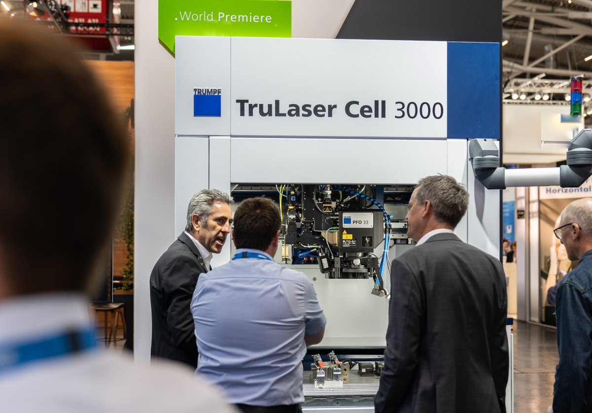 TRUMPF (@trumpf_news) on Twitter photo Excited to kick off <a href="/PHOTONICSWORLD/">LASER World of PHOTONICS</a> 2025 in Munich today! 💙 Welcome to customers, partners, and visitors! This year showcases #TruFiber, our cutting-edge fiber laser family known for precision and productivity. Join us for expert talks and discussions with our TRUMPF experts! Excited to kick off <a href="/PHOTONICSWORLD/">LASER World of PHOTONICS</a> 2025 in Munich today! 💙 Welcome to customers, partners, and visitors! This year showcases #TruFiber, our cutting-edge fiber laser family known for precision and productivity. Join us for expert talks and discussions with our TRUMPF experts!