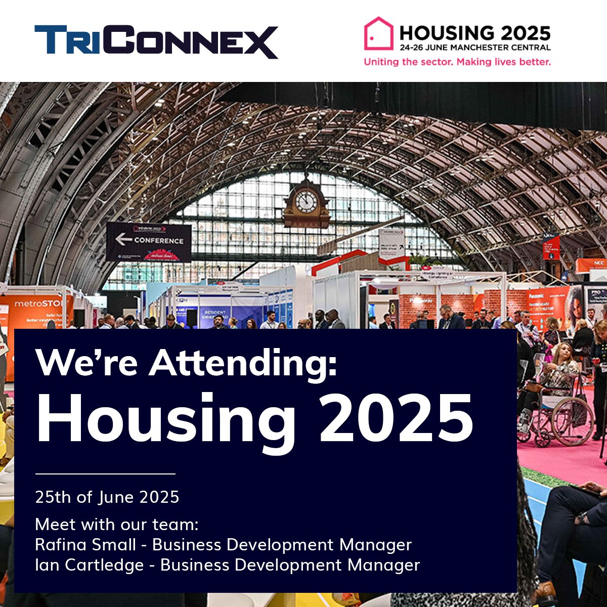 Tomorrow we’re heading to #Housing2025 🏡

We're excited to connect with developers and industry partners, to explore how innovative multi-utility connections are helping to shape the future of housing across Manchester and the north of the UK.