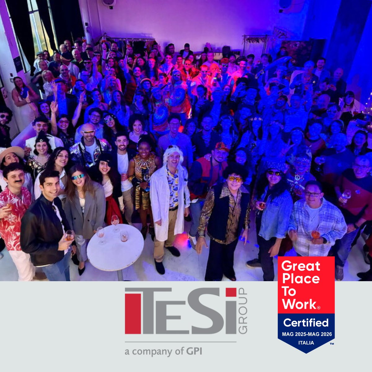 🎉 Complimenti a Tesi Group per aver ottenuto di nuovo la #Certificazione di Great Place to Work® Italia.

🔗 Scoprite di più sull’azienda al seguente link: hubs.ly/Q03t9K3J0

#gptw #lavoro #aziende #GreatPlaceToWork #employerbranding #work #employees #gptwcertified