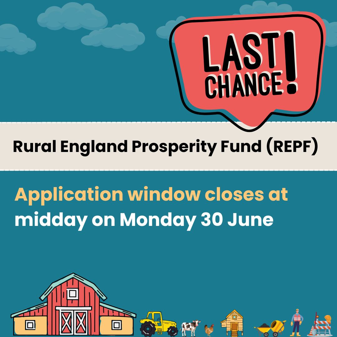 Oxfordshire CF (@oxfordshirecf) on Twitter photo FUNDING: The @southoxfordshire and <a href="/whitehorsedc/">Vale of White Horse</a> Rural England Prosperity Fund is open, but not for much longer! You can apply for grants from £2,500 to £30,000 for capital projects that help your business or community thrive
Tinyurl.com/SouthREPF
Tinyurl.com/ValeREPF FUNDING: The @southoxfordshire and <a href="/whitehorsedc/">Vale of White Horse</a> Rural England Prosperity Fund is open, but not for much longer! You can apply for grants from £2,500 to £30,000 for capital projects that help your business or community thrive
Tinyurl.com/SouthREPF
Tinyurl.com/ValeREPF
