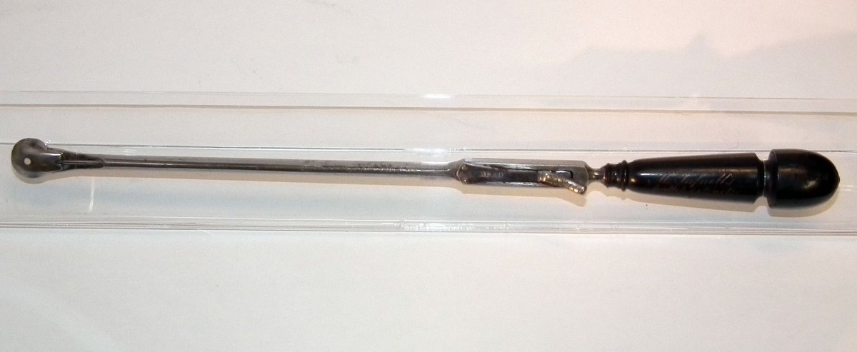 For #TriviaTuesday this week we have this instrument from the early 19th century. It is 26 cm in length. Any ideas what it is?
